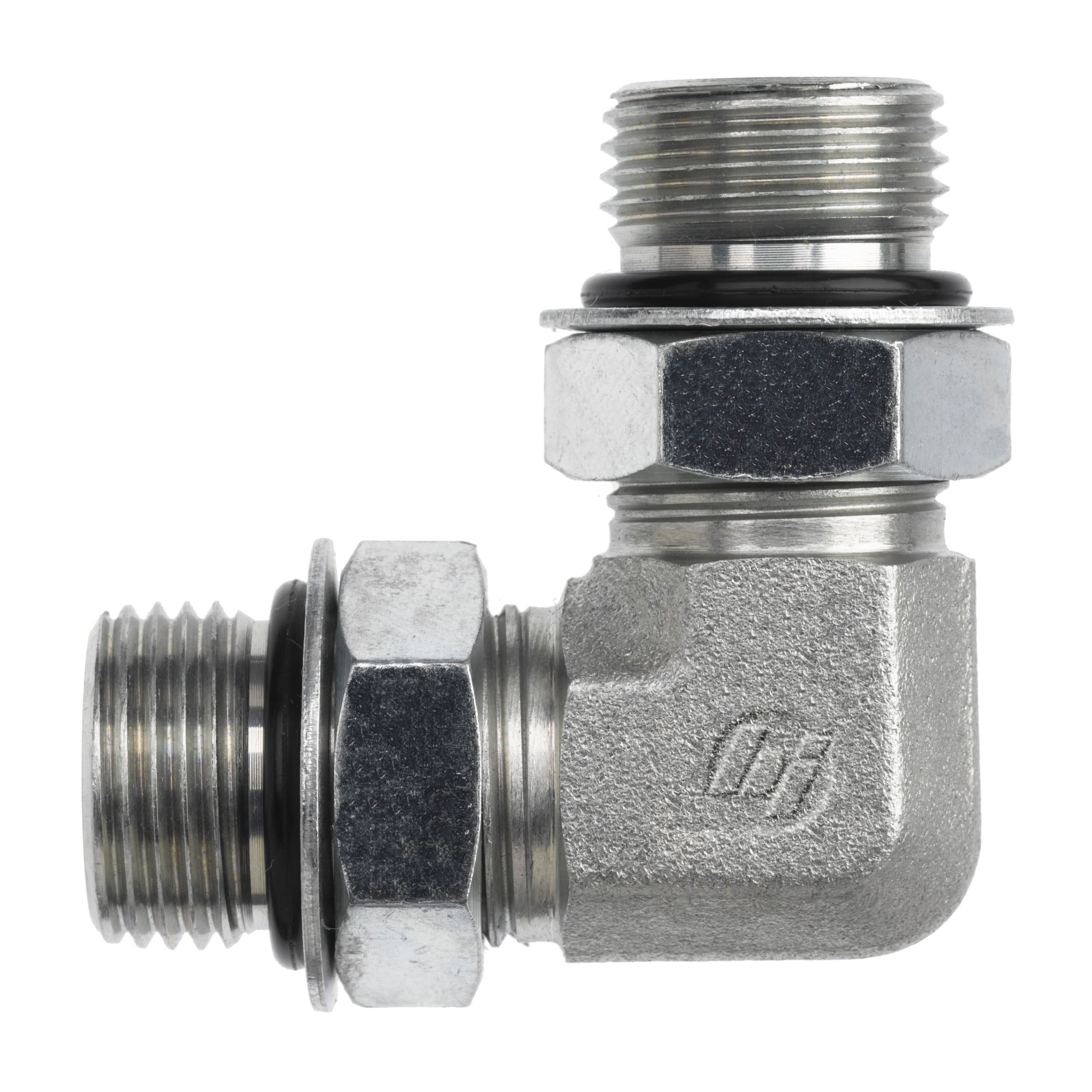 Adjustable ORB Male-12 90° Adapter