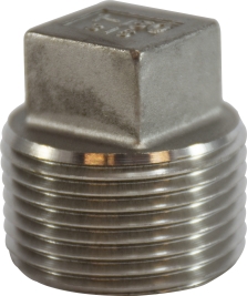 Stainless Steel Cored Square Head Plug On SC Fastening Systems