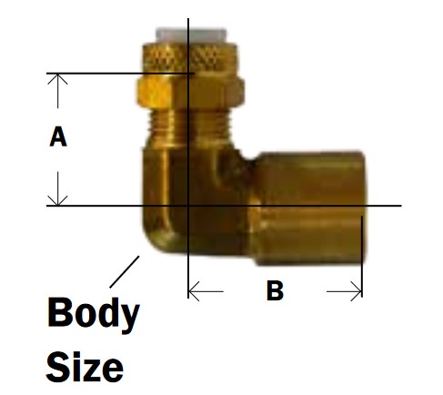 Flareless Female Elbow On SC Fastening Systems